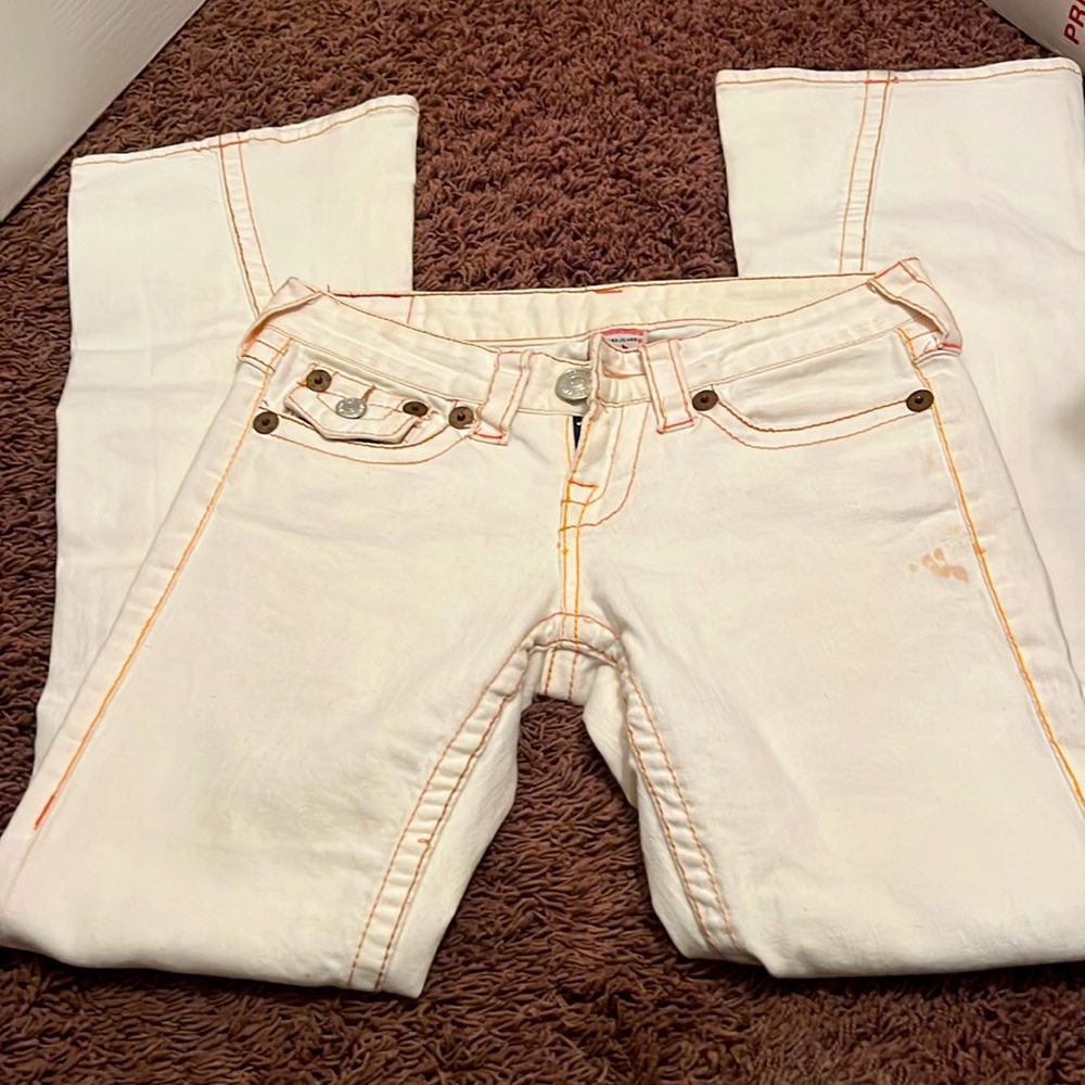 - True Religion Joey Big T jeans -Rainbow - Picture 2 of 4